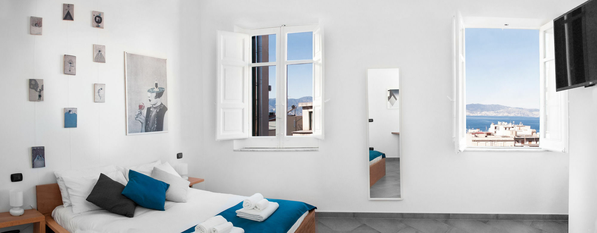 B&B Fuori Squadro - In Centro Con Terrazza Relax Vista Mare 레조디칼라브리아 외부 사진